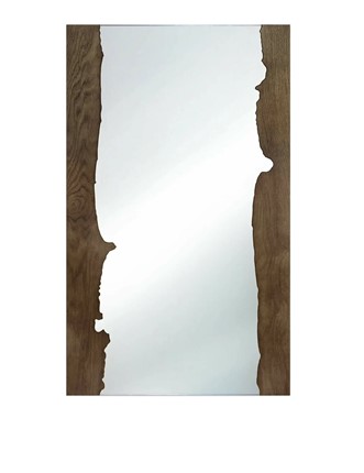 Настенное зеркало ГлассВальд-3, Орех в Хабаровске - изображение