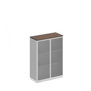 Шкаф для документов средний стекло в рамке Speech Cube (90x40x124.6) СИ 319 ДГ БП ХР в Хабаровске