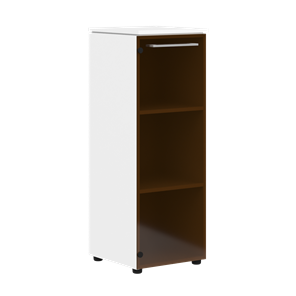 Шкаф колонна MORRIS Дуб Базель/Белый MMC 42 (429х423х1188) в Хабаровске