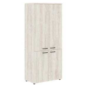 Шкаф с глухими низкими и средними дверьми и топом XTEN сосна Эдмонд  XHC 85.3 (850х410х1930) в Комсомольске-на-Амуре