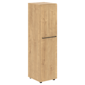 Шкаф узкий средний с глухой дверью LOFTIS Дуб Бофорд LMC 40.1 (400х430х1517) в Хабаровске