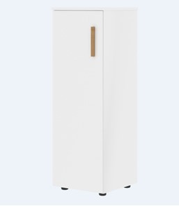 Средний шкаф колонна с глухой дверью левой FORTA Белый FMC 40.1 (L) (399х404х801) в Хабаровске