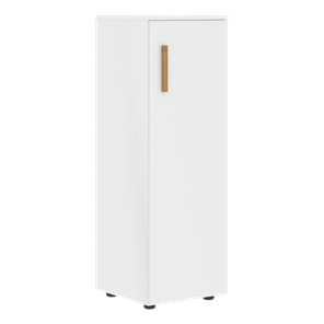 Средний шкаф колонна с правой дверью FORTA Белый FMC 40.1 (R) (399х404х801) в Комсомольске-на-Амуре