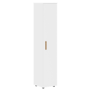 Высокий шкаф с глухой дверью колонна FORTA Белый FHC 40.1 (L/R) (399х404х1965) в Комсомольске-на-Амуре
