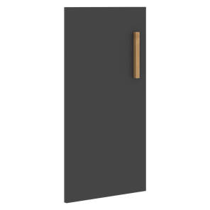 Дверь для шкафа низкая левая FORTA Черный ГрафитFLD 40-1(L) (396х18х766) в Хабаровске