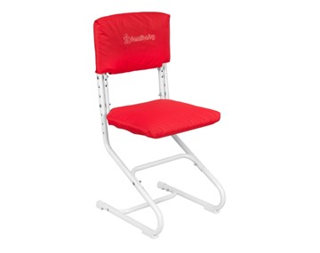 Чехлы на спинку и сиденье стула СУТ.01.040-01 Красный, ткань Оксфорд в Хабаровске