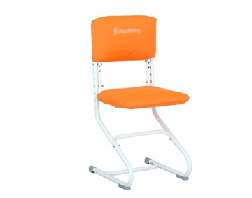 Набор чехлов на спинку и сиденье стула СУТ.01.040-01 Оранжевый, ткань Оксфорд в Хабаровске