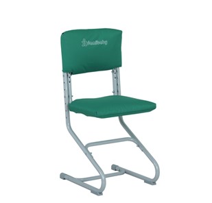 Комплект чехлов на спинку и сиденье стула СУТ.01.040-01 Зеленый, ткань Оксфорд в Хабаровске