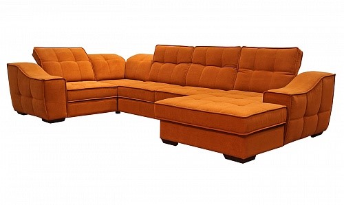 Угловой диван N-11-M (П1+ПС+УС+Д2+Д5+П1) в Хабаровске - изображение