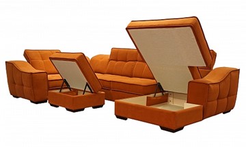 Угловой диван N-11-M (П1+ПС+УС+Д2+Д5+П1) в Комсомольске-на-Амуре - предосмотр 2