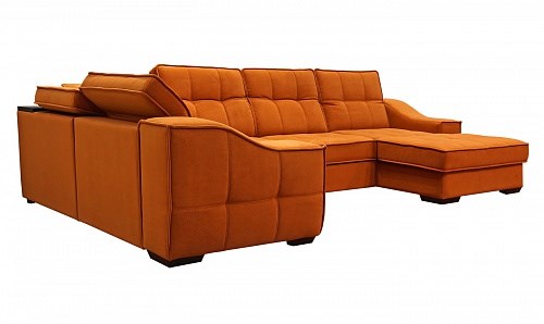Угловой диван N-11-M (П1+ПС+УС+Д2+Д5+П1) в Хабаровске - изображение 3