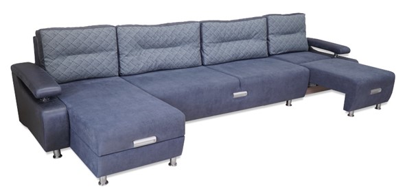 П-образный диван Престиж-15 микс в Хабаровске - изображение
