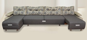 П-образный диван Престиж-15 микс в Комсомольске-на-Амуре - предосмотр 1