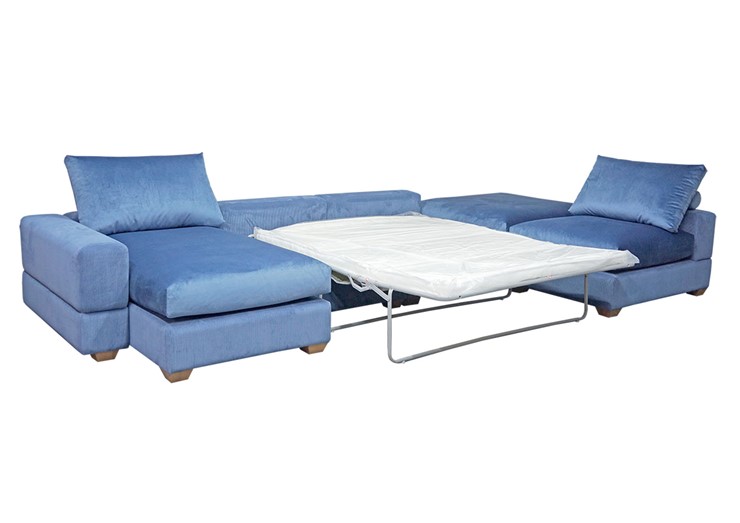 П-образный диван V-10-M П (П1+Д4+Д2+УС+ПС), Memory foam в Комсомольске-на-Амуре - изображение 1