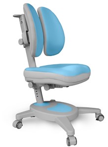 Детское растущее кресло Mealux Onyx Duo (Y-115) BLG, голубой + серый в Комсомольске-на-Амуре