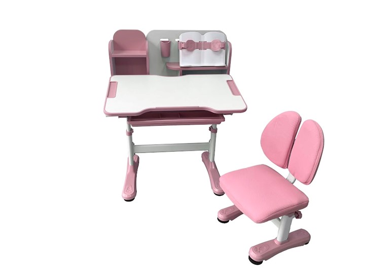 Парта растущая и стул Vivo Pink FUNDESK в Хабаровске - изображение 3