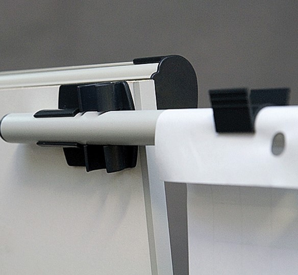 Доска-флипчарт на роликах 2х3, TF02/2011, 70x100 см, передвижная, держатели для бумаги в Хабаровске - изображение 5