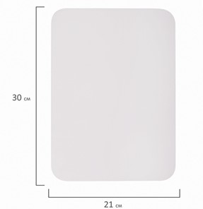 Доска магнитная на холодильник BRAUBERG, 30х21 см с маркером, магнитом и салфеткой в Хабаровске - предосмотр 8