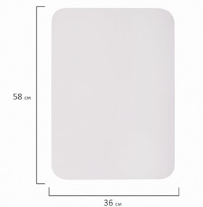 Доска магнитная на холодильник BRAUBERG, 58х36 см с маркером, магнитом и салфеткой в Комсомольске-на-Амуре - предосмотр 8