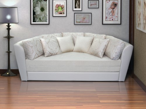 Круглый диван-кровать Смайл в Хабаровске - изображение