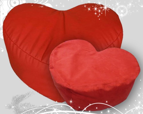 Кресло-мешок Сердце-пуф в Хабаровске - изображение