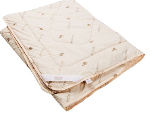 Стеганое одеяло ВЕРБЛЮД в упаковке ПВХ, тик в Хабаровске - изображение