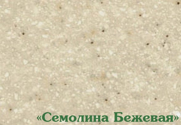 Панель пристеночная 3000*600*6мм ЛД 289010.000 Семолина бежевая в Хабаровске - изображение